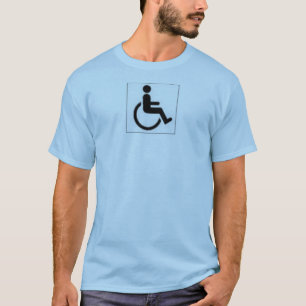 voor handicap toegankelijk t-shirt
