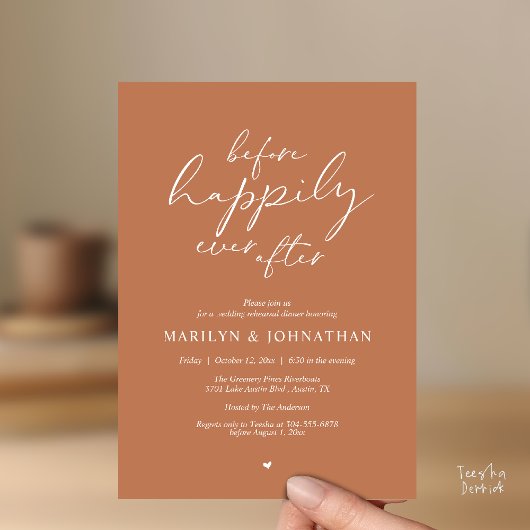Voor Happily Ever After, Romantische Generalproef Kaart
