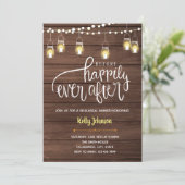 Voor Happily Ever Na Uitnodiging (Staand voorkant)