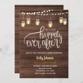 Voor Happily Ever Na Uitnodiging (Voorkant / Achterkant)