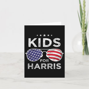 Voor Harris 2024 Kinder Peuters Liefde Kamala-Harr Kaart
