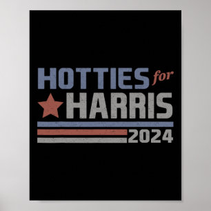 Voor Harris 24 Hotties Voor Harris 2024 T-shirt 3 Poster