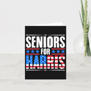 Voor Harris USA Vrouw President Kamala Harris 2024 Kaart