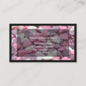 Voor heerlijk snoepgoed, bakkerij en banketbakkeri visitekaartje (Achterkant)