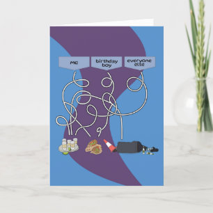 Voor hem Drink Poozzle 's nachts uit de Kaart