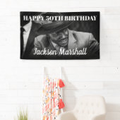 Voor hem | Foto van Birthday Spandoek (Insitu)