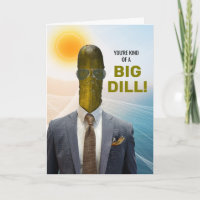 Voor hem grappige promotie soort van een Big Dill 