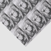 Voor hem handige vrouwelijke bieder sport tissuepapier (Detail)