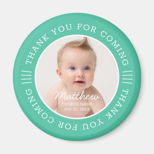 Voor hem Heilige Baptisme dank je voor het komen t Magneet (Voorkant)