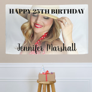 Voor hem of haar   Foto van Birthday Banner