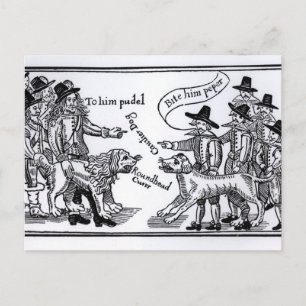 Voor hem Pudel, haal hem Peper" Briefkaart