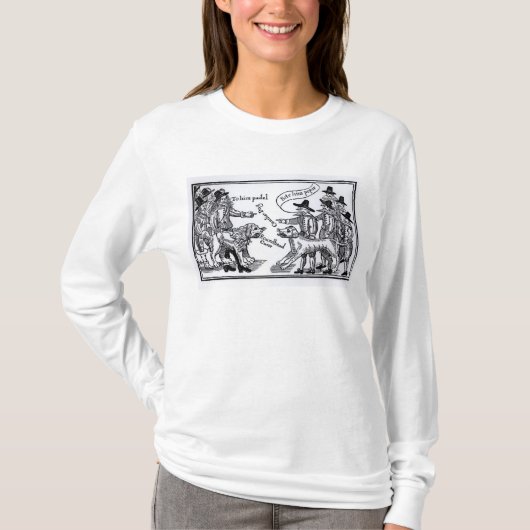 Voor hem Pudel, haal hem Peper" T-shirt (Voorkant)
