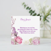 Voor hem Valentijnse   Rozen Feestdagenkaart (Staand voorkant)