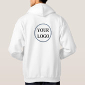 Voor hem zei papa Boyvriend Sweater je LOGO hier. (Achterkant)