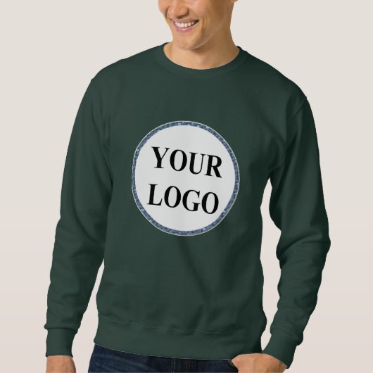 Voor hem zei papa Boyvriend Sweater je LOGO hier. (Voorkant)