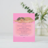 Voor hen is een begebed voor het helen briefkaart (Staand voorkant)