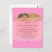 Voor hen is een begebed voor het helen briefkaart (Voorkant / Achterkant)