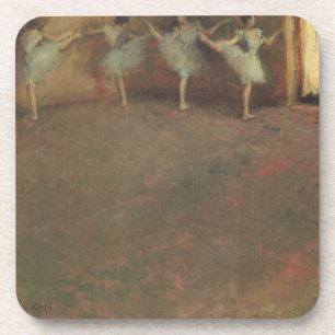 Voor het ballet van Edgar Degas, Vintage Fine Art Drankjes Onderzetter