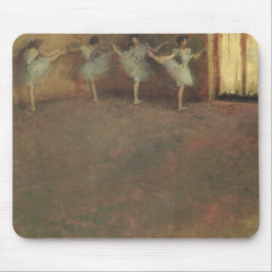 Voor het ballet van Edgar Degas, Vintage Fine Art Muismat