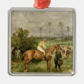 Voor het begin, 1890 metalen ornament (Voorkant)