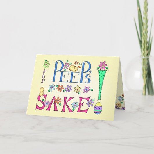 Voor het Belang van het Piepgeluid! De Kaart van (Voorkant)