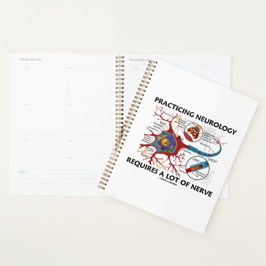 Voor het beoefenen van neurologie is een hoop zenu planner (Display)