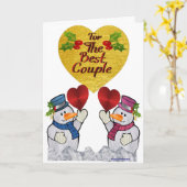 Voor het beste stel kaart (Gele Bloem)