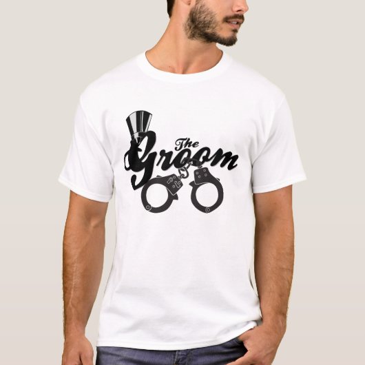 Voor het bruidegom T-shirt (Voorkant)