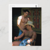 Voor het Bunkhouse Briefkaart (Voorkant / Achterkant)