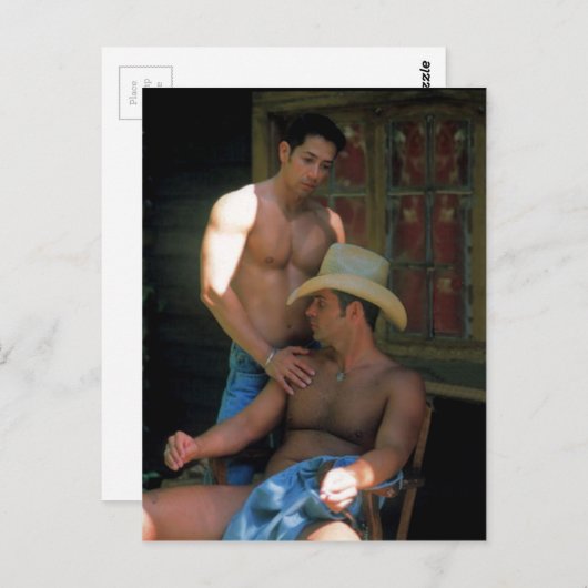 Voor het Bunkhouse Briefkaart (Voorkant / Achterkant)