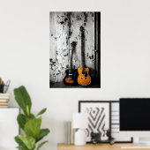 Voor het concert poster (Thuiskantoor)