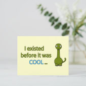 Voor het cool was briefkaart (Staand voorkant)