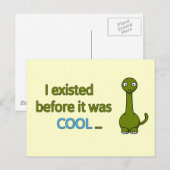 Voor het cool was briefkaart (Voorkant / Achterkant)