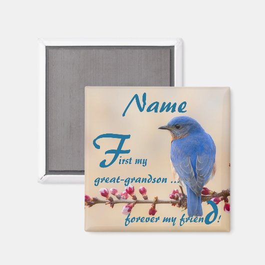 Voor het eerst mijn oma. magneet (Voorkant / Achterkant)