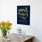 Voor het eerst Moederdag 1e keer mama Custom Folie Afdrukken (Laag (Keuken))