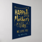 Voor het eerst Moederdag 1e keer mama Custom Folie Afdrukken (Laagn)