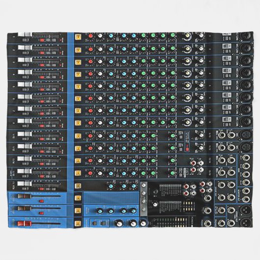 VOOR HET GELUID MAN DAT ALLES HEEFT FLEECE DEKEN (Voorkant (Horizontaal))