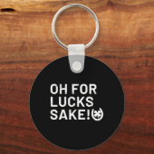 Voor het geluk - St Patricks Funny Sleutelhanger (Voorkant)