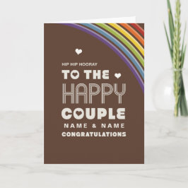 Voor het gelukkige paar | Felicitatie Kaart