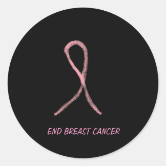 Voor het goede doel ronde sticker