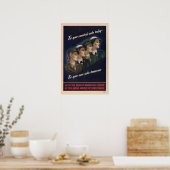 Voor het heil van je land poster (Keuken)