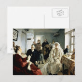 Voor het huwelijk, 1880 briefkaart (Voorkant / Achterkant)