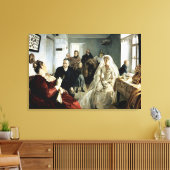 Voor het huwelijk, 1880 canvas afdruk (Insitu (Woonkamer))