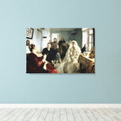 Voor het huwelijk, 1880 canvas afdruk (Insitu (Houten vloer))