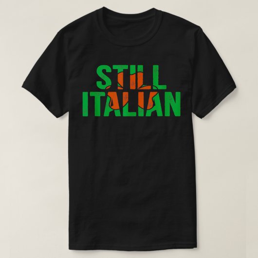 voor het Italiaans T-shirt (Design voorkant)