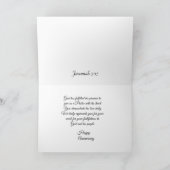 Voor het Jubileum van de dominee Kaart (Binnen)