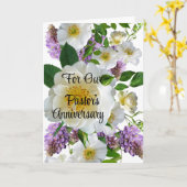 Voor het Jubileum van onze dominee Wenskaart Kaart (Gele Bloem)