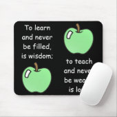 Voor het leren-naar-Teach Mousepad Muismat (Met muis)