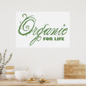 Voor het leven, organisch poster (Keuken)