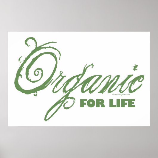 Voor het leven, organisch poster (Voorkant)
